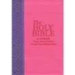 KJV Bible PU Pink/purple-Index